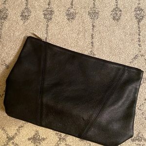 VINCE Leather Clutch